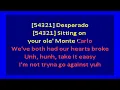 Rihanna – Desperado (karaoke)