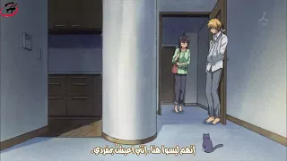 مقطع رائع خروج اوسوي من المشفى انمي رئيسه مجلس الطلبه نادلة الحلقة 19 