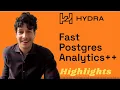 Hydra so Founder Interview Highlights Column-oriented Postgres