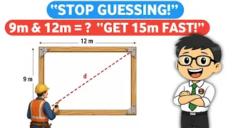 Stop Guessing! Find the Exact Diagonal FAST 🔺 (9m & 12m) | Episode 12