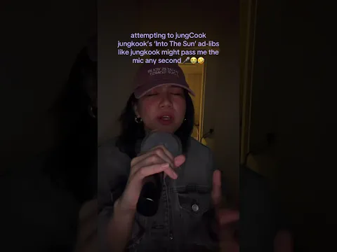 attempting BTS Jungkook’s insane ‘Into The Sun’ ad-libs 🎤💜 #bts #jungkook #btsarmy #funny