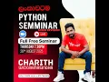 ICT Python Day 1 Speed Revision Charith sir