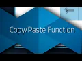 visTABLE tutorial Copying Objects
