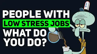 People who earn a GOOD SALARY with a LOW-STRESS JOB What do you do - Reddit Podcast