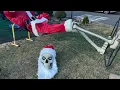 12ft Skeleton Santa Outfit Kit