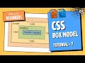 CSS Box Model Explained for Beginners EP 7 Margin Border Padding Content in HTML CSS
