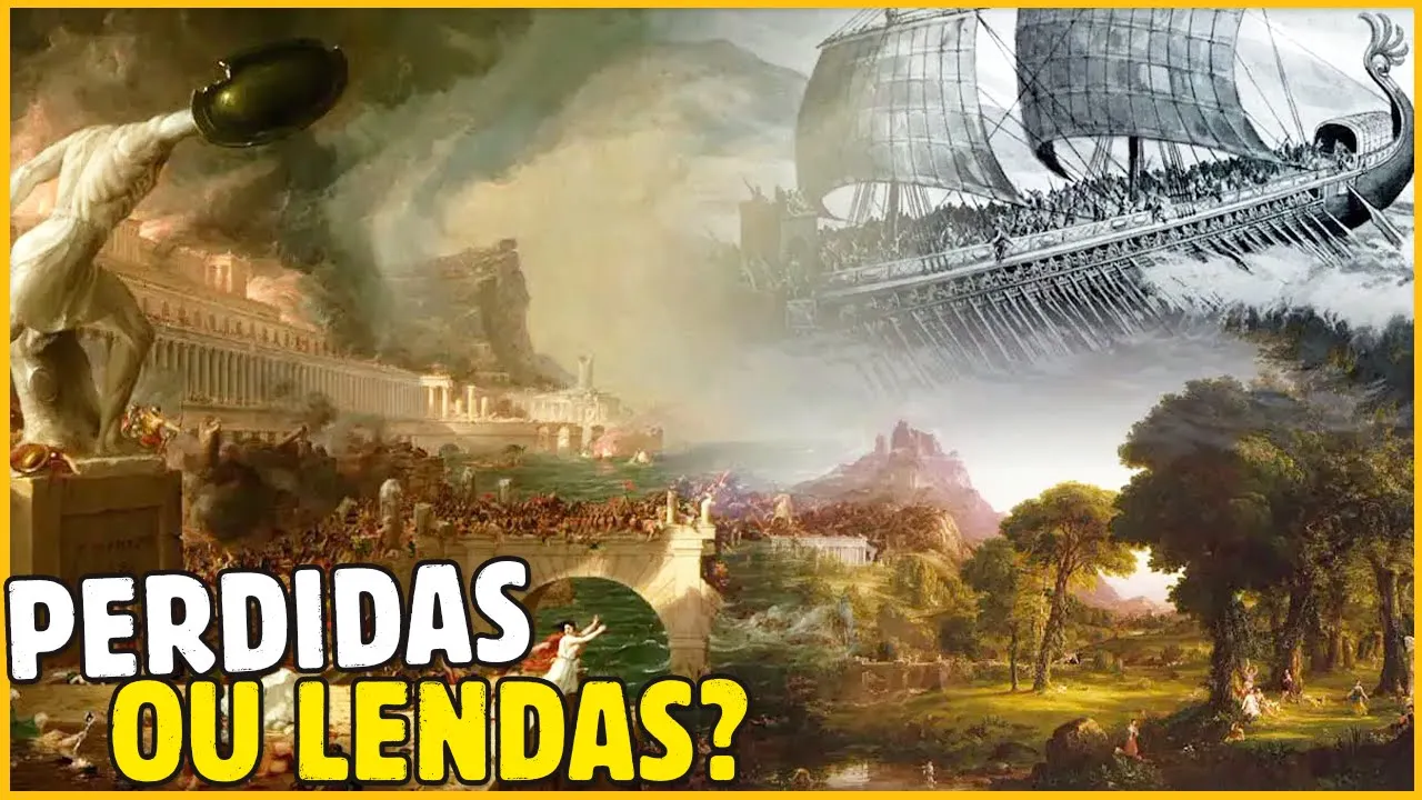 3 LENDÁRIAS CIDADES PERDIDAS QUE DESAFIAM A HISTÓRIA: ATLÂNTIDA, THULE E AS ILHAS AFORTUNADAS