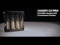 Handy C4 Pro charger with 4 slots and Powerbank function
