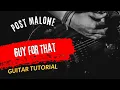 Guitar Tutorial Post Malone Luke Combs Guy For That