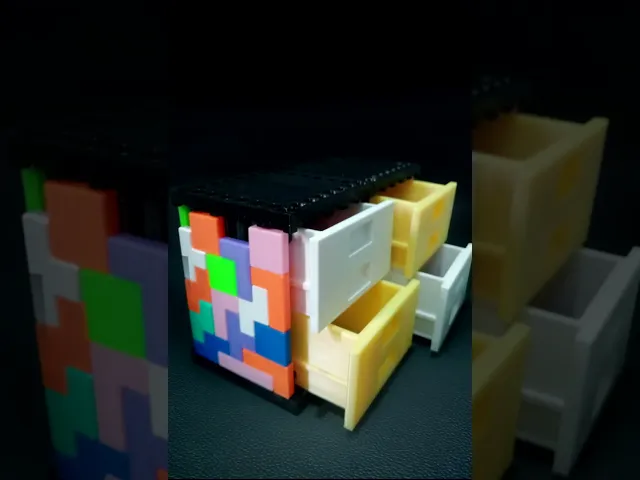Modular Tetris Shelf Organizer video thumbnail