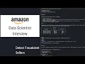 Amazon Data Scientist Mock Interview - Fraud Model
