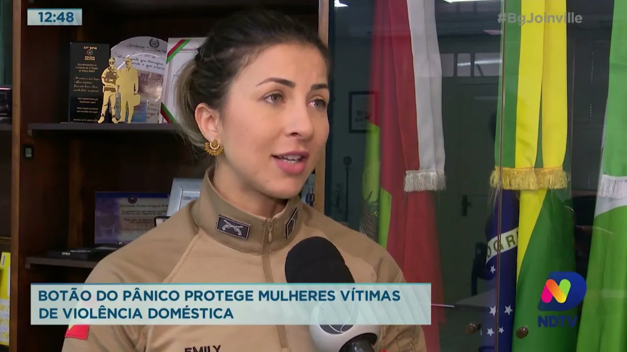 Botão do pânico protege mulheres vítimas de violência doméstica