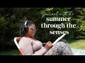 DESIGN YOUR SUMMER Journal With Me Themes intentions senses tangible actions