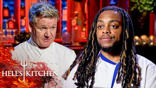 dahmere nominates two chefs as ryan vents about the blue team hells kitchen
