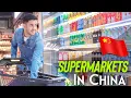 What is like to come to a supermarket in China