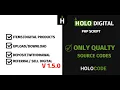 HOLODIGITAL - Digital Products Sell Store PHP Script