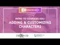 Intro to CoSpaces Adding Customizing Characters
