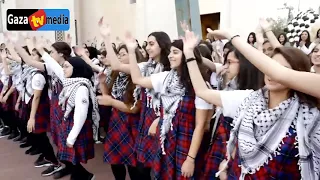 دبكة  يا جبل ما يهزك ريح لمدرسة بنات في القدس    روووووعه دندنها