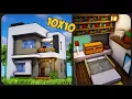 Download Lagu Cara Membuat Rumah Modern Kecil & Simple 10x10 !  Minecraft Modern Pt.76