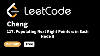 LeetCode 117 Populating Next Right Pointers in Each Node II