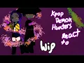 Download Lagu Kpop demon hunters react to Rumi and Jinu [2x speed]