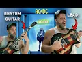 Lagu Who Made Who AC/DC lead AND Rhythm Guitar cover