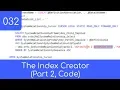 032 - Pt 2 Data-Driven Index Creation Code