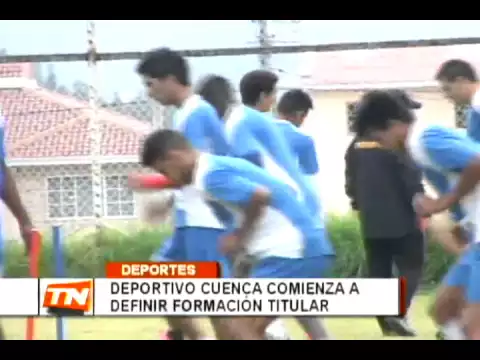 Deportivo Cuenca comienza a definir formación titular