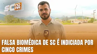 Indiciada em SC: falsa biomédica atuava ilegalmente em São José