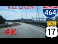 Interstate Toll Bridge southbound 4K