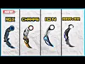 New RGX 3 0 Karambit VS Reaver VS ION VS CHAMPIONS Karambit Valorant Best Karambit Skins