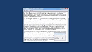 Lua GUI exercise Notepad