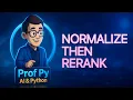 OpenSearch Search Pipelines in Python Normalize Hybrid Scores Before Reranking
