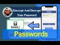 Session 17 Encrypt Your Passwords Under Your Script
