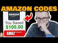 NEW Amazon Promo Code 2025 How to get the BEST Amazon Coupon Codes 100