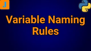 Variable Naming Rules In Python