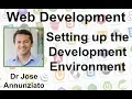 M1L2 1 Web Development Setting up the development environment