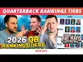 2026 Fantasy Football Quarterback Rankings Tiers Biggest Draft Values Sleepers Busts