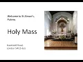 Lagu Sunday 30th November Mass at 9:30am
