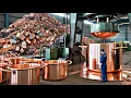 Lagu Inside Industry Recycling of Copper Scrap Into New Biggest Copper Cooking Pots
