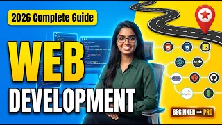 Web Development Complete Roadmap 2026 HTML CSS JavaScript React Node js PHP Full Stack