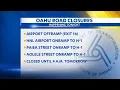 DOT announces road closures by Honolulu airport