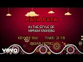 Lagu Miriam Makeba - Pata Pata (Karaoke)