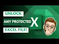 Unlock ANY Password-Protected Excel File No Software Needed