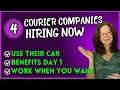 HIRING NOW 4 Easy Medical Courier Independent Driver Jobs - No Experience Needed