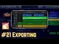 iPhone GarageBand Course Exporting