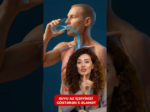 Suyu Az İçdiyinizi Göstərən 5 Əlamət #sağlamlıq #baki #su #böyrək #sidik #kəşfet #sağlık