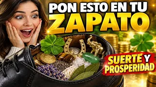 Coloca Esto en tu Zapato y Llena Tu Camino de Suerte, Prosperidad y Oportunidades.