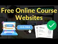 7 Best Websites for Free Online Courses in 2026