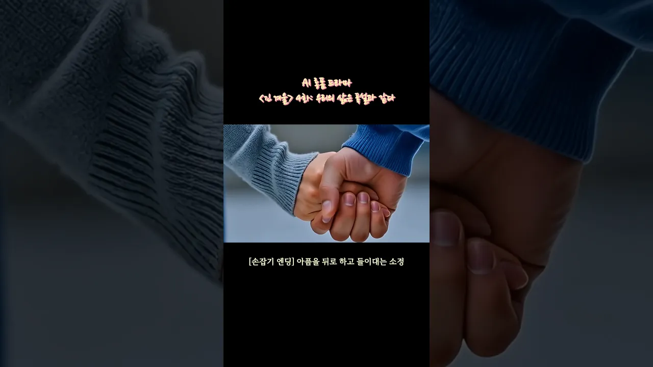 우리의 삶은 폭설과 같다 손잡기 엔딩
